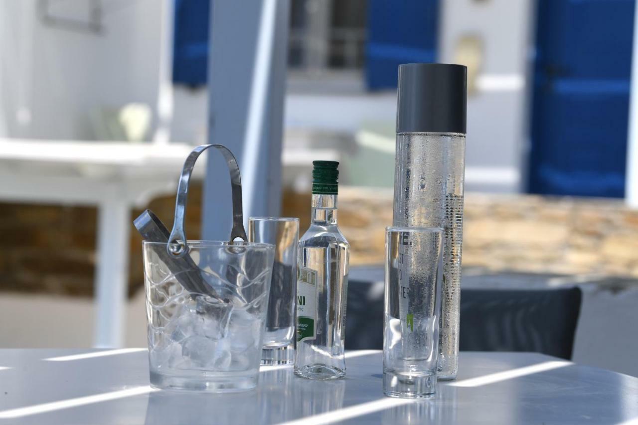 Nostos Beachfront Apartments & Studios Agios Ioannis  Exteriör bild