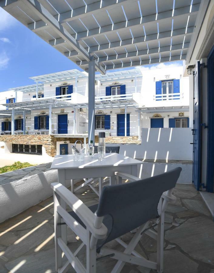 Nostos Beachfront Apartments & Studios Agios Ioannis  Exteriör bild