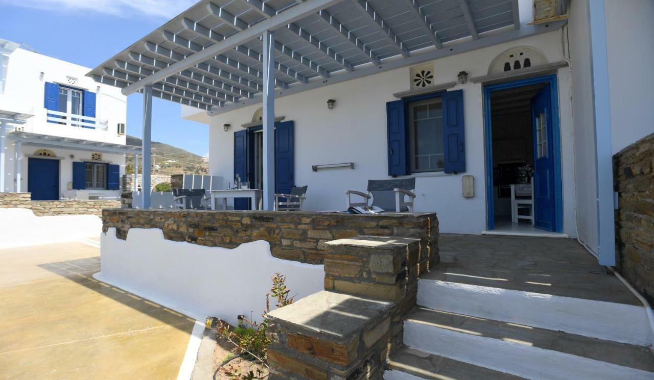 Nostos Beachfront Apartments & Studios Agios Ioannis  Exteriör bild
